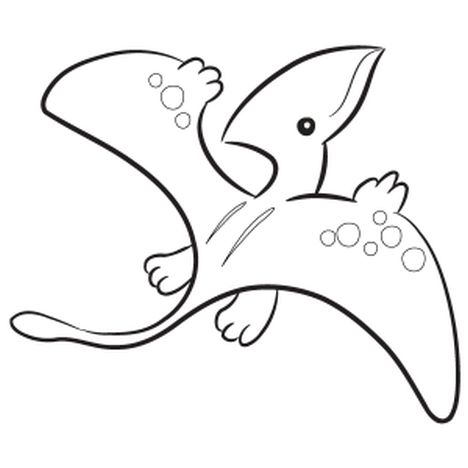 Pterodactyl Colouring Pages - Part 3